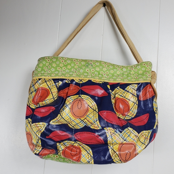 Fossil  floral coated leather muticolor purse - Picture 6 of 13